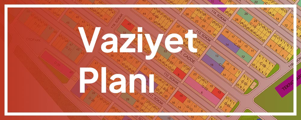 DES Sanayi Sitesi vaziyet planı